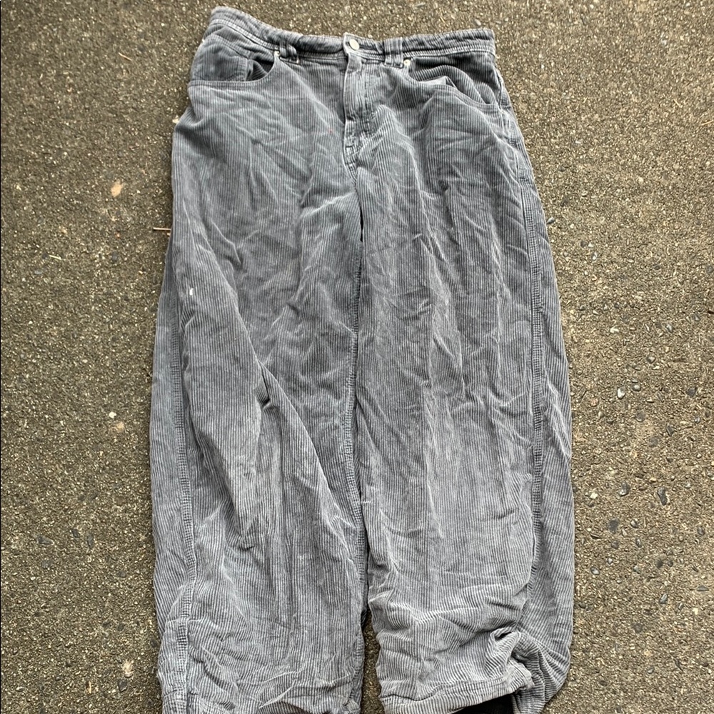 Women’s Gray Corduroy Pants